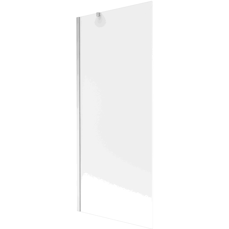 Mexen Next pare-douche de baignoire 1-volet 80 x 150 cm, givré, chrome - 895-080-000-00-30-01