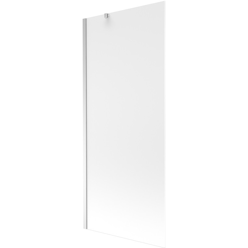 Mexen Next paroi de baignoire à 1 vantail 80 x 150 cm, dépoli, chrome - 895-080-000-00-30-01