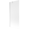 Mexen Next pare-douche de baignoire 1-volet 80 x 150 cm, givré, chrome - 895-080-000-00-30-01