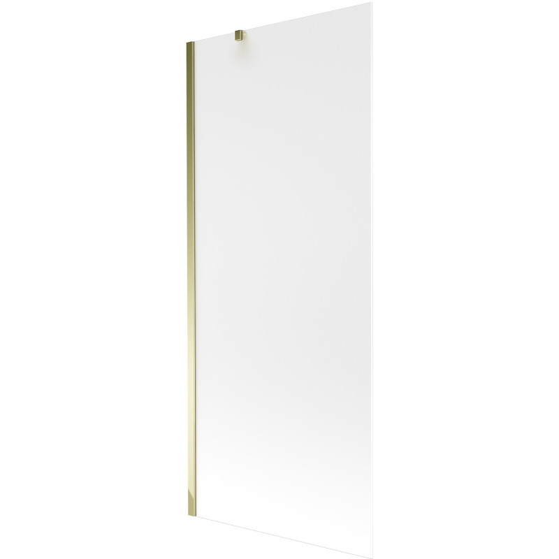 Mexen Next pare-douche 1 volet 80 x 150 cm, givré, doré - 895-080-000-00-30-50