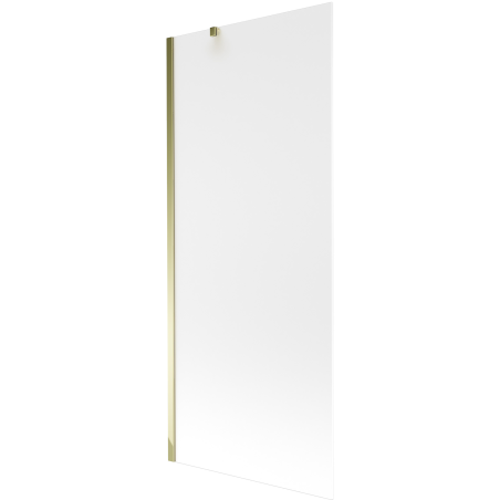 Mexen Next pare-douche 1 volet 80 x 150 cm, givré, doré - 895-080-000-00-30-50