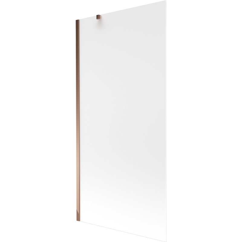 Mexen Next paroi de douche 1-volet 90 x 150 cm, givre, or rose - 895-090-000-00-30-60