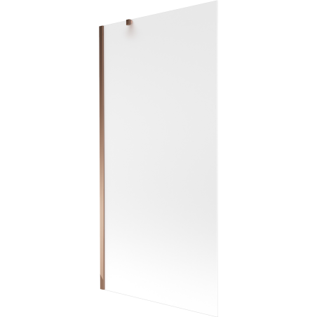 Mexen Next paroi de douche 1-volet 90 x 150 cm, givre, or rose - 895-090-000-00-30-60