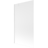 Mexen Next paroi de douche 1 volet 100 x 150 cm, givrée, blanche - 895-100-000-00-30-20