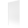 Paroi de bain Mexen Next 1 volet 100 x 150 cm, givré, blanc - 895-100-000-00-30-20