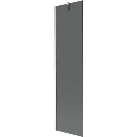 Mexen Next paroi de baignoire 1 vantail 50 x 150 cm, graphite, chrome - 895-050-000-00-40-01