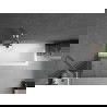 Paroi de baignoire Mexen Next 1 volet 70 x 150 cm, graphite, chrome - 895-070-000-00-40-01