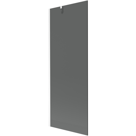 Mexen Next paroi de baignoire 1-volet 70 x 150 cm, graphite, blanc - 895-070-000-00-40-20