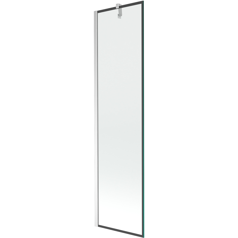 Mexen Next écran de baignoire à 1 ailette 50 x 150 cm, Design noir, Chrome - 895-050-000-00-70-01