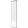 Mexen Next paroi de douche à 1 volet 50 x 150 cm, cadre noir, blanc - 895-050-000-00-70-20