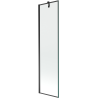 Mexen Next paroi de douche 1 vantail 50 x 150 cm, cadre noir, noir - 895-050-000-00-70-70