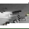 Mexen Next écran de baignoire à 1 ailette 50 x 150 cm, Design noir, Noir - 895-050-000-00-70-70