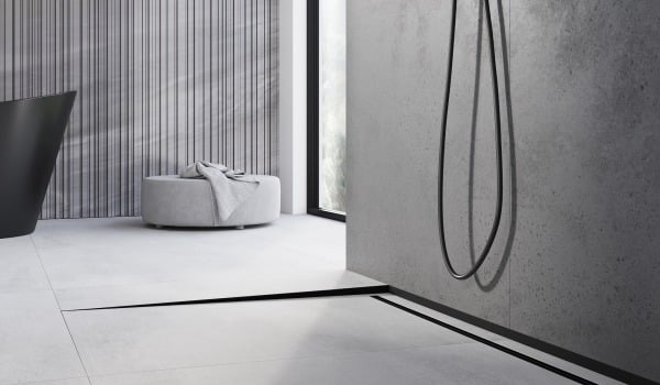 Listwa de pente – solution innovante pour la douche