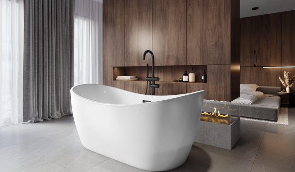 Baignoire autoportante de style classique