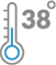 Serrure à 38°C