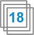 Nombre de visages : 18